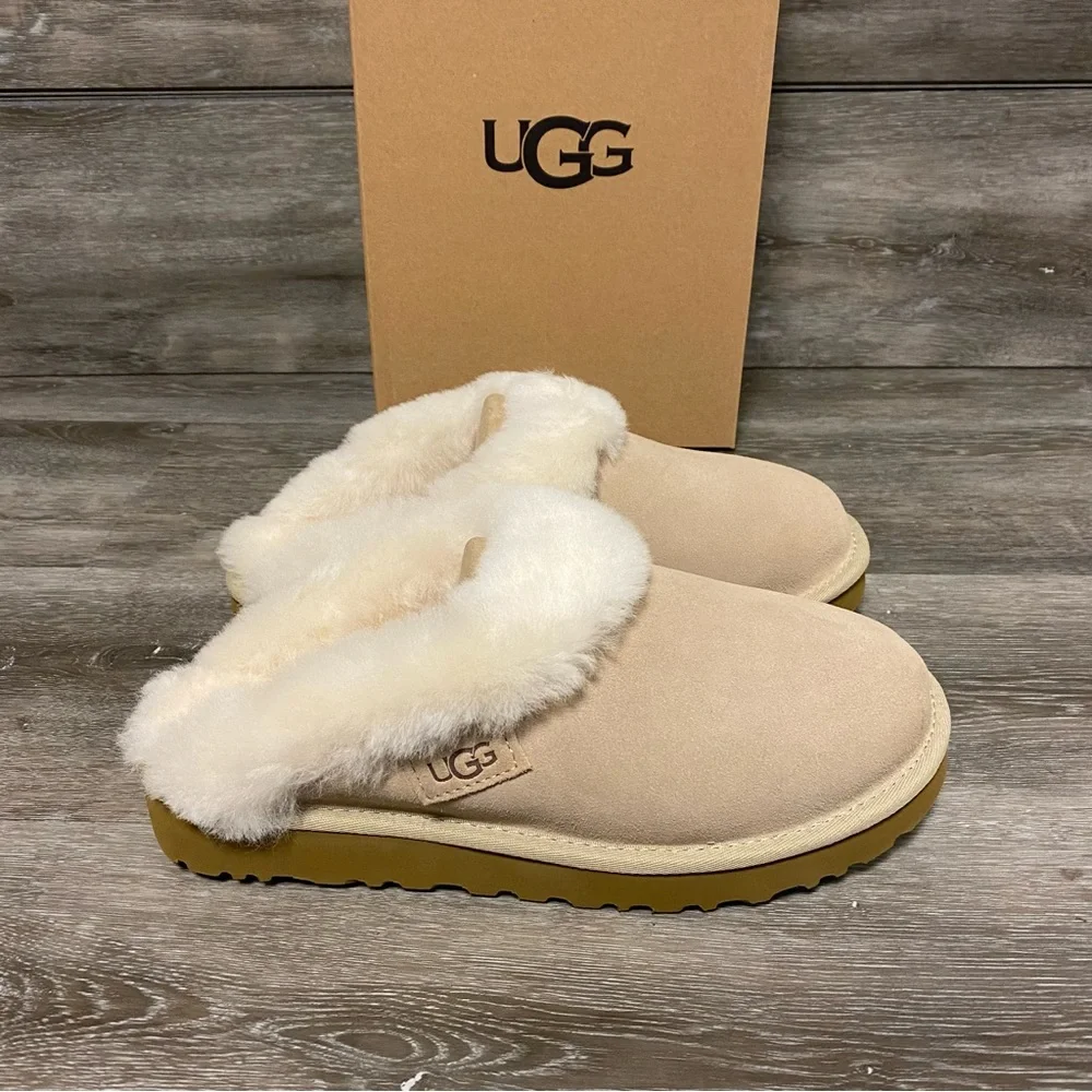 UGG | Shoes | Ugg Cluggette Slippers Indoor Outdoor In Sand New In